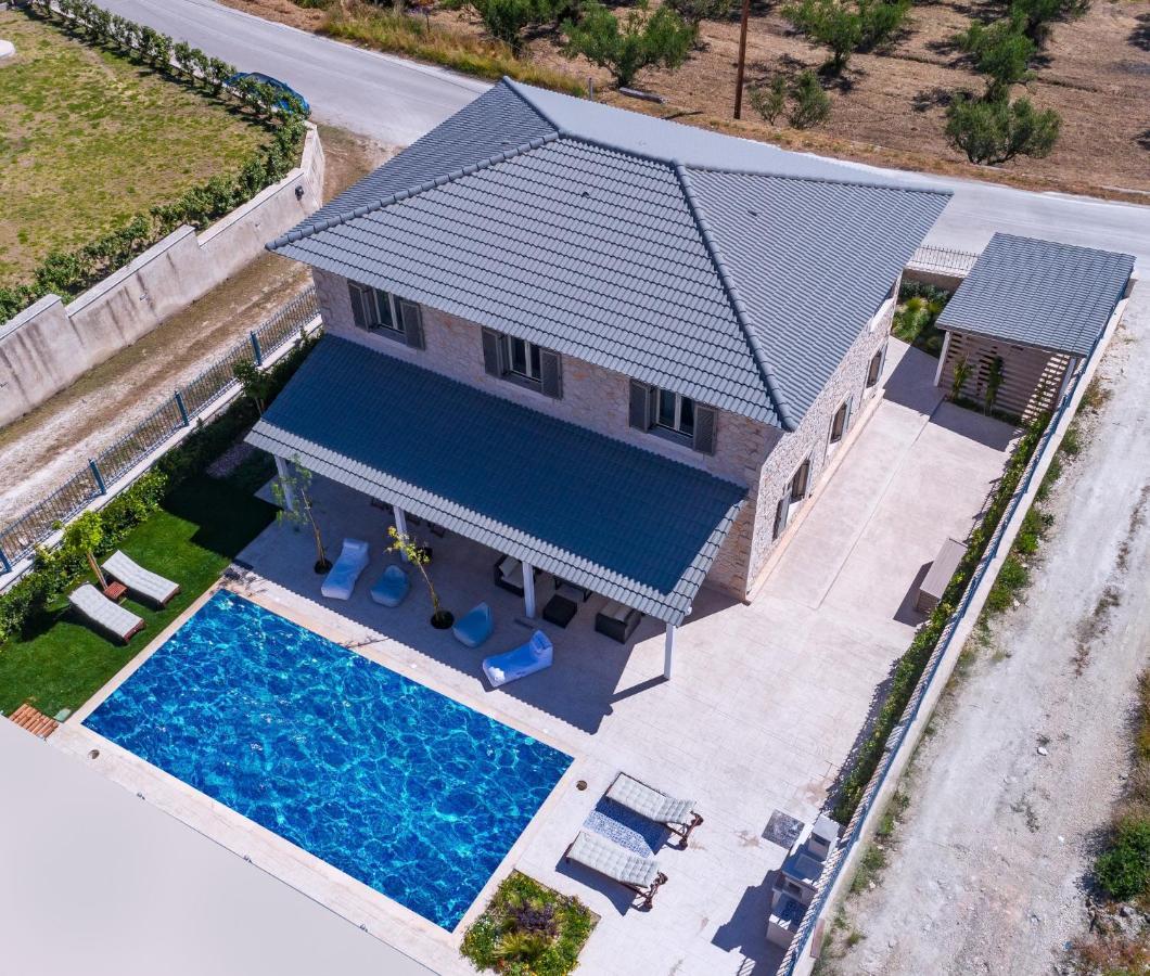 Zante Soleil - High-End Stone Villa With Swimming Pool Lagopodhon المظهر الخارجي الصورة