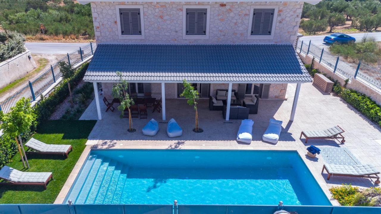 Zante Soleil - High-End Stone Villa With Swimming Pool Lagopodhon المظهر الخارجي الصورة