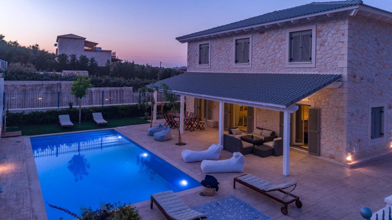 Zante Soleil - High-End Stone Villa With Swimming Pool Lagopodhon المظهر الخارجي الصورة