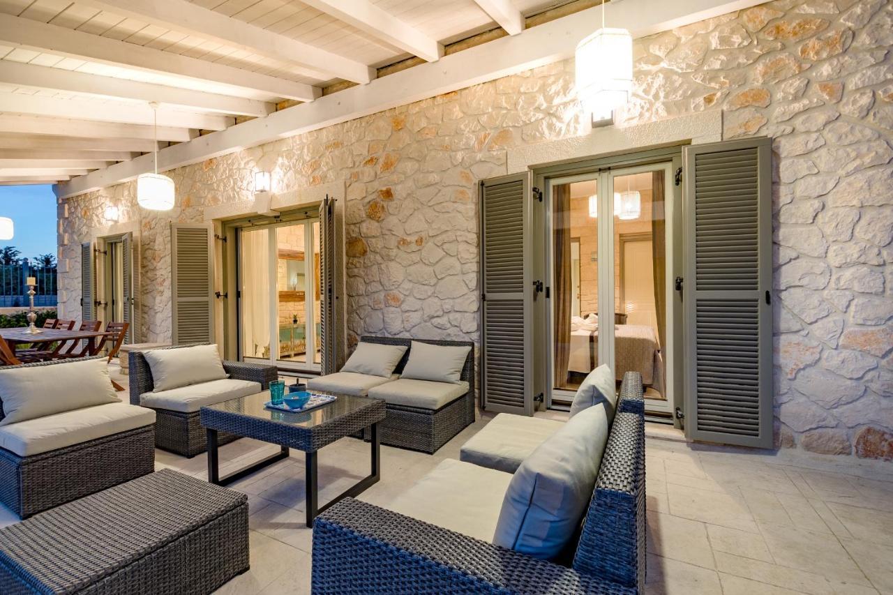 Zante Soleil - High-End Stone Villa With Swimming Pool Lagopodhon المظهر الخارجي الصورة